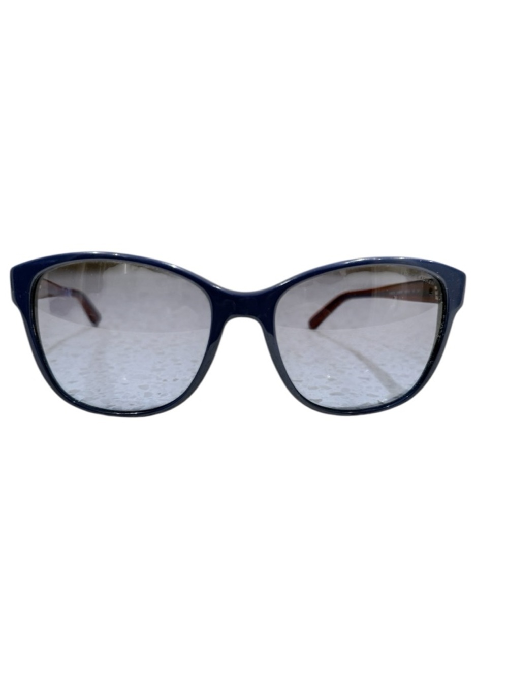 Ralph Lauren Women’s Cat Eye Sunglasses Navy Dark Blue and Burgundy Model 8123